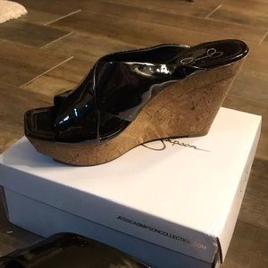 Jessica Simpson wedges